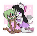 Cuties in dresses