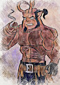 Hellboy by wrightmother82