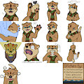 Otto Lontra Stickers 2
