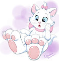 Huge pawed Marie plush! by Guardianslade