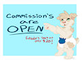 COMMISSIONS ARE OPEN!!! <3