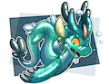Inflatable sea noodle