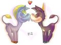 Nose rubs = love by SenGrisane