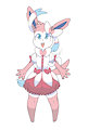 Slyveon As A Magical Girl