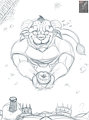 Little Tybalt Leftpaw sketch by Rubberkitten