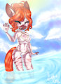 YCH finished Aeylin bikini by Miaujus02