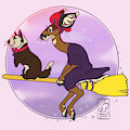 Witch Delivery Service by ClovenCraft