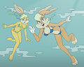 Loonatics Space Jam by darkbunny666