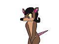 Naked Pinstripe Potoroo