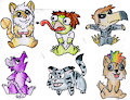 'Deranged crayon drawing' GROUP! by ZeloxQuo