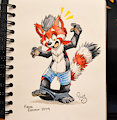 Pants down! by pandapaco