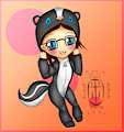 me in a skunk onesie X3