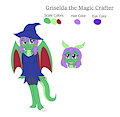 Griselda the Magic Crafter Dragoness - Spyro OC