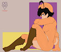 A drawing of Lexi bun