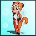 Ruby as a cute fox!