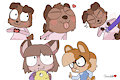 Fiona's Sarah and Duck Sticker Pack