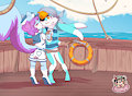 A kiss for safe voyages