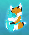 thank you hug by anthrofurry