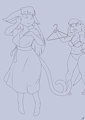 Espelyn Borrows a Dress