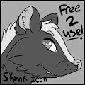 F2U : SKUNK ICON!!! COLOR ME!