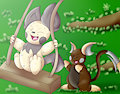 Fun on the Swing!~ X3