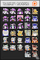 September Patreon reward (Telegram stickers)