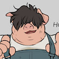 Farm Pig Boy