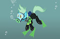 Pony Scuba by darkbunny666