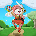 Ariah on a adventure