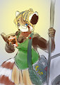 Bus to the Comic Shop by Halcyon
