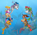 Underwater Adventures~ by creatiffy