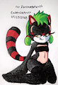 Korina the Raccoon by EmbertheArtist