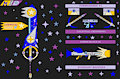 Cosmical Comet Keyblade by Multiman18