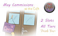 COMMISSIONS MAY OPEN