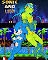 Sonic and Leo by shesu94