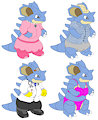 Nidoqueen's clothes