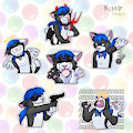 Telegram stickers Maho - by Kima