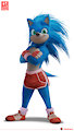 Sonic (the movie) - redesign