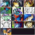 Retired OCs for sale/adoption by keikittora