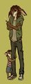 you have a child stuck to your leg by skurvy