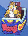 [Commission] Mangi badge by Aloisyous