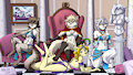 Harem girls by HeresyArt