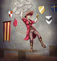 En Garde! To the chandelier!