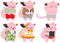 Clefairy's clothes