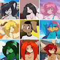 Face Your Art Characters