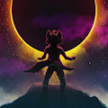 Neon Eclipse by DakkaWoof