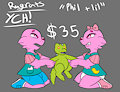 YCH QUICK BUY : Rugrats , Phil and Lil deville