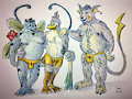 [OldArt] Pokemen by Tym