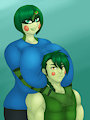 Angelica and Aster Biggs