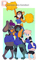 Vollyball team by NoriNoir